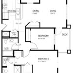 The Cambridge Seattle Large 2-Bedroom Floor Plan